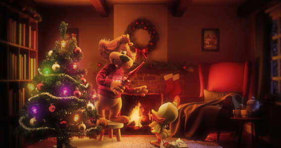 kerstmis, loeki, loeki de leeuw, kerstreclame, kerstcommercial